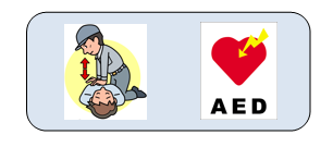 心肺蘇生の手順・AEDの使い方 の画像
