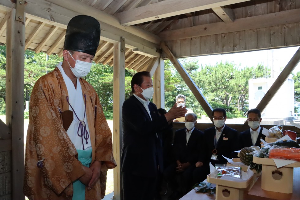 夏到来！～長崎鼻リゾートキャンプ場海水浴場　安全祈願祭～の画像2