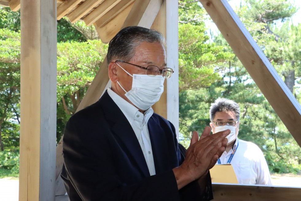 夏到来！～長崎鼻リゾートキャンプ場海水浴場　安全祈願祭～の画像3