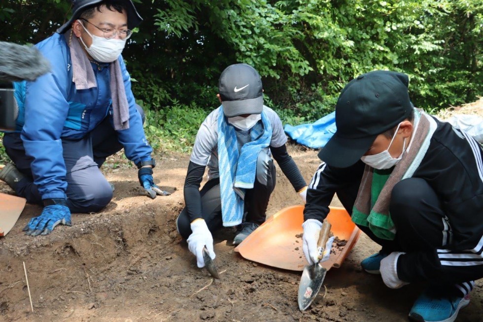 別府大学「大原古墳」第2次発掘調査　～小学生も体験しました～の画像15