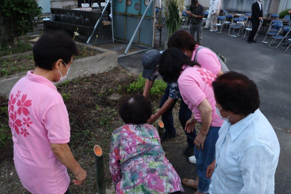 竹灯籠の灯りで吉弘統幸公をしのぶの画像8