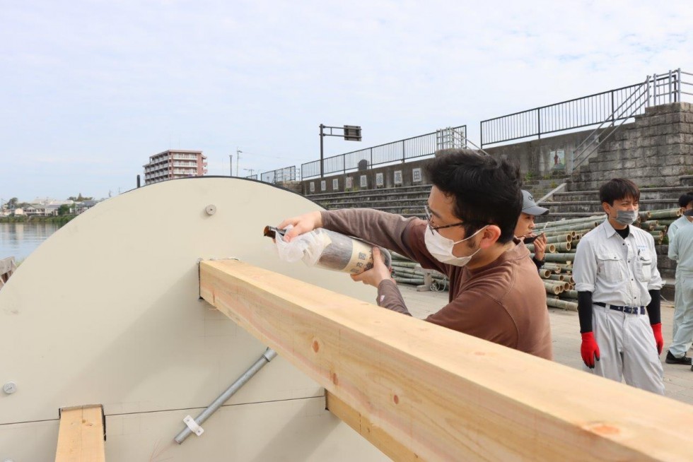 3年ぶりの競演に向けて始動　～豊後大たいまつ作りが始まりました～の画像7