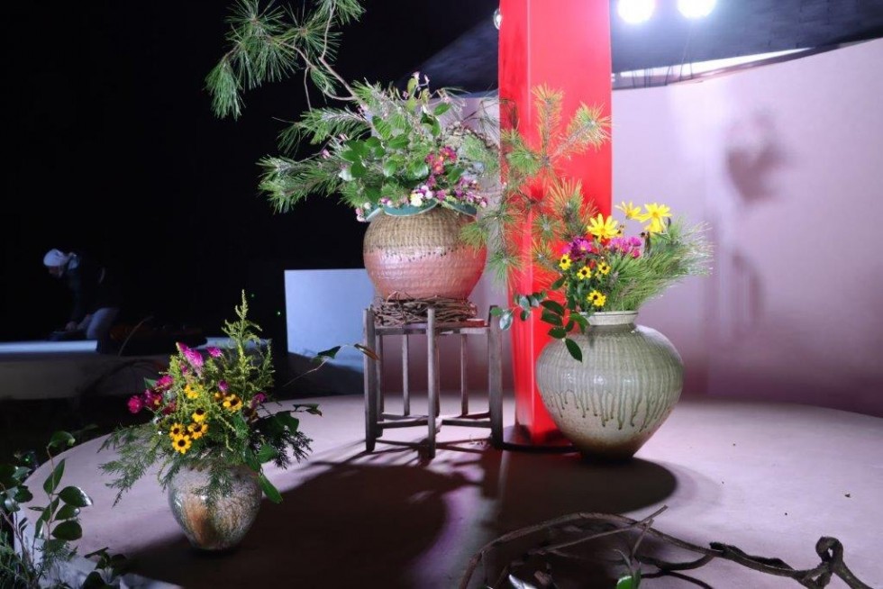 長崎鼻の龍神さまへ祈りの花を捧ぐ　-　「花使いライブ　龍神花祭」第24回大分県民芸術文化祭の画像5