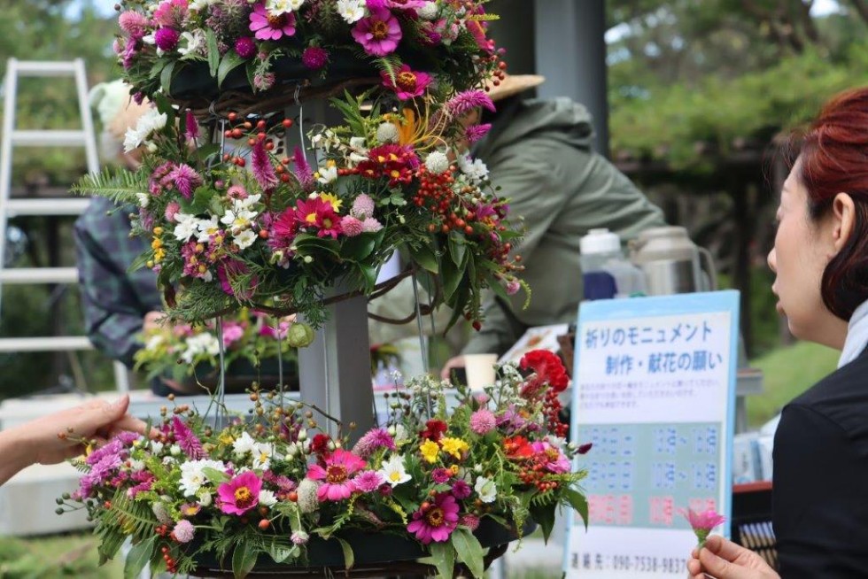 長崎鼻の龍神さまへ祈りの花を捧ぐ　-　「花使いライブ　龍神花祭」第24回大分県民芸術文化祭の画像10