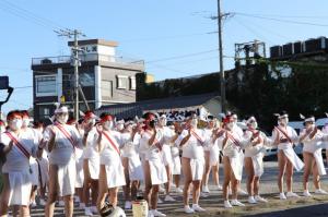 下宮を参拝する川組