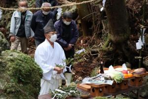 浸水前の神事の画像1