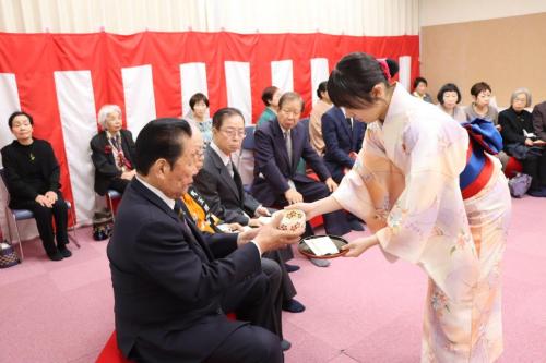 お茶会の様子