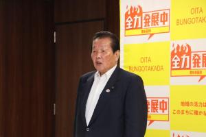 佐々木市長の写真