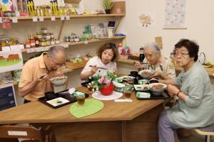 食事の様子