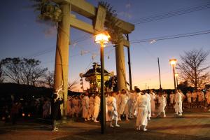 若宮八幡神社秋季大祭・裸祭りの陸組の写真