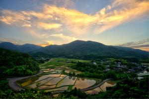 夕日岩屋からの眺望の写真