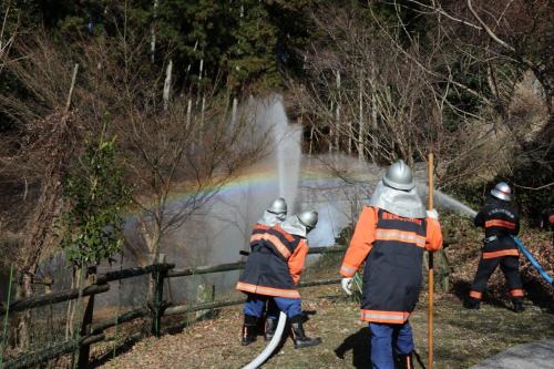 消火訓練の様子