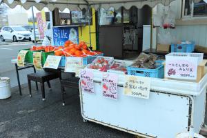 野菜の販売等の写真