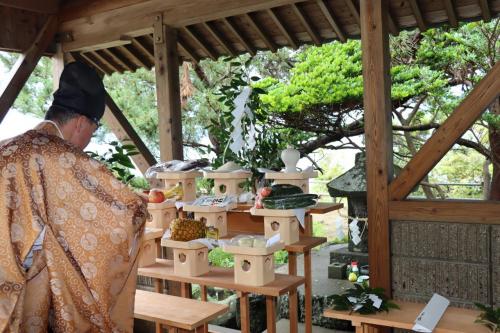 祈願祭の様子