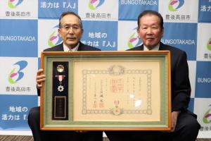 村上さんと佐々木市長