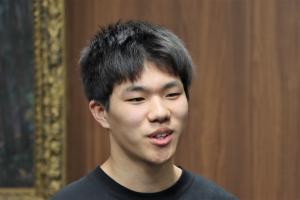決意表明をする小林さん