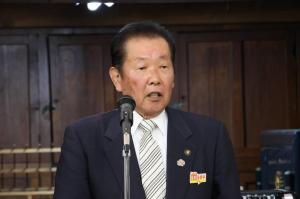 佐々木市長があいさつをしている写真
