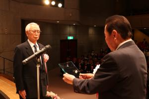 新市20周年記念表彰の写真1枚目