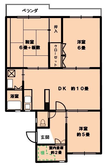 ハピネス間取り