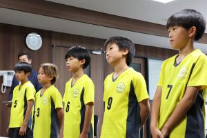 選手たちの写真