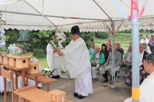 神事の様子
