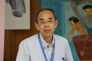 市社会教育指導員の都甲孝恭さんの写真