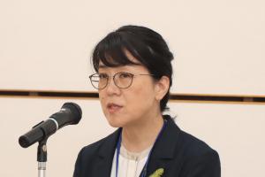 知事メッセージを披露する柴北北部振興局長