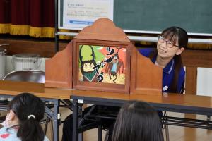 紙芝居の様子