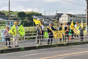 該当啓発の様子