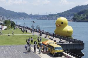 ラバーダック写真
