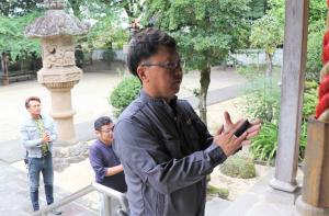 安全祈願の様子
