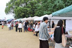 昭和の町夢市の様子