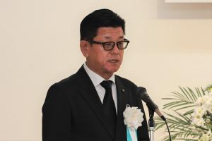 安田副市長式辞の写真
