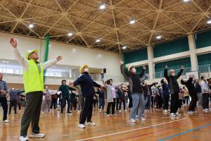 ラジオ体操の写真