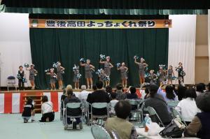 バトン演技の写真