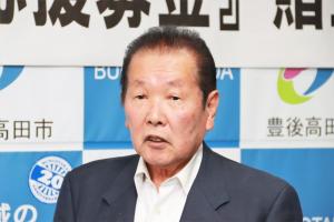 お礼を述べる佐々木市長