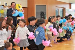 みんなでダンスの様子