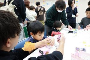 制作ブースの様子