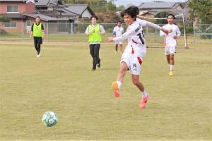 シュートの様子