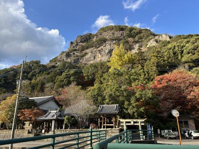無動寺の紅葉の様子1枚目