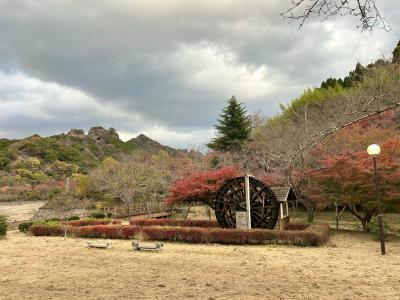 並石ダムの紅葉の様子1枚目