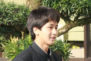 あいさつをする川島さん