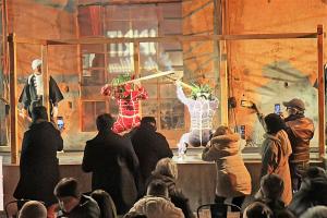 天念寺修正鬼会ミラノ公演の写真