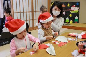 サンタ制作の写真