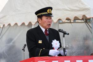 佐々木市長式辞の写真