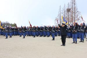 万歳三唱の写真