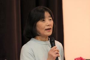 講評をしている門岡先生の写真