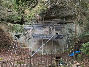 如来像修理状況