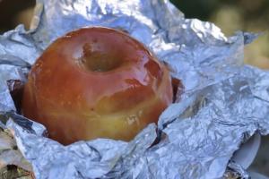 焼きりんごの画像