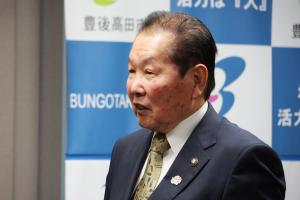 佐々木市長あいさつの写真